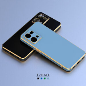 6D Chrome Back Cover Case Compatible  |Slim Shockproof Soft TPU | Raised Lips Protection | Camera Protection | Stylish Back Case and Cover