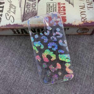 Transparent Soft TPU Cover with Holographic print