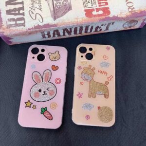 Soft TPU with Sparkle Print