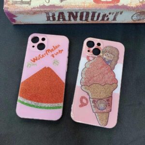 Soft TPU with Sparkle Print