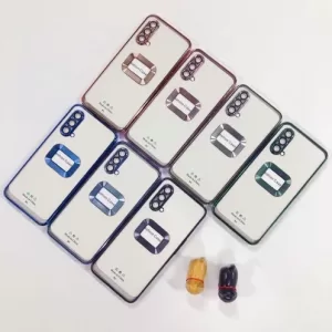 Luxurious CD Chrome Designer Back Case Cover