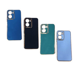 6D Chrome Back Cover Case Compatible |Slim Shockproof Soft TPU | Raised Lips Protection | Camera Protection | Stylish Back Case and Cover